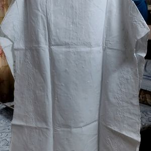 Authentic Lucknowi Gents Kurta In White Colour