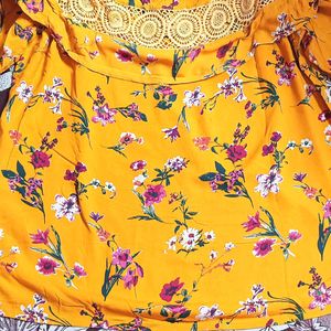 Yellow Short Top### New Condition