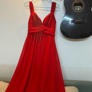 Red Long Dress