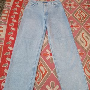 Blue Jeans Wide Leg