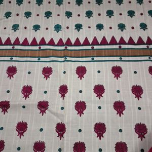 Cotton Top Material With Dupatta