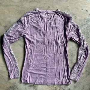 Bebe Women Purple Slim Fit Top