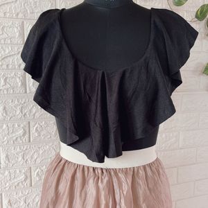 Black Crop Top