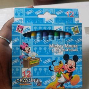 Mickey Mouse Wax Crayons