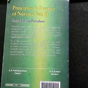 PRINCIPLES &PRACTICE OF NURSING