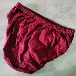 Maroon Cotton Panty