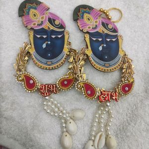 Beautiful Shrinath G Shubh Labh Pair