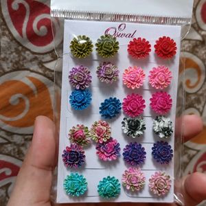 Set Of Earring Studs