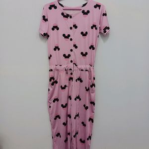 Cute Pink Jumpsuit