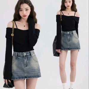 Y2k Vintage Denim Skirt