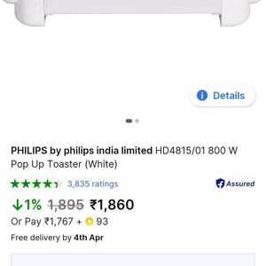 Philips Pop-Up Toaster