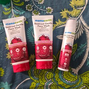 Beetroot Facewash And Moisturizer