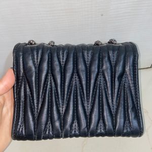 Small Cute Black Sling Bag