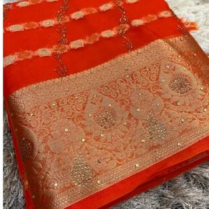 Organza Saree