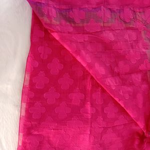 Pink Festive Wear Saree (Women's)