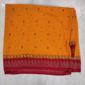 Chunri Print Saree