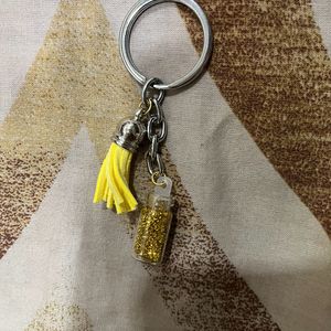 New Cute Bottle Keychain