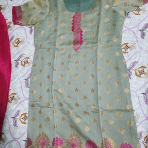 Banarasi Silk Kurta Set