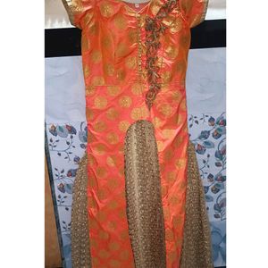 Today's Offer L-Size Ethnic Gown For Women