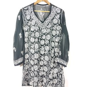 Black Chicken Curry Kurti (Women)