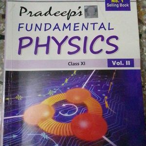 Pradeep Fundamental Physics - Class 11th (CBSE)