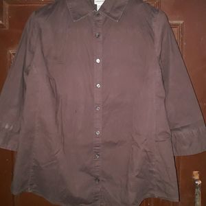 Women's Coffee brown shirt