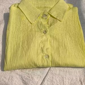 Women lemon Yellow Shirt.
