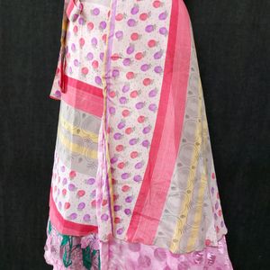 Jaipuri Vintage Silk Saree Wrap Skirt