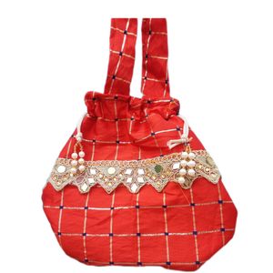 Red Potli Bag