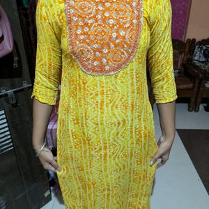 EMBROIDERED KURTA