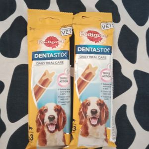 Pedigree Dantastix Pack Of 2  Packet Carry 3pc