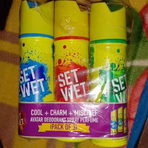 Set Wet Cool+Charm+Mischief Avatar Combo 3