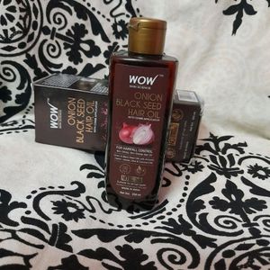 180ml Wow Skin Science Onion Black Seed Hairoill