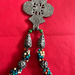 Multicolor Antique Finish Tribal Necklace