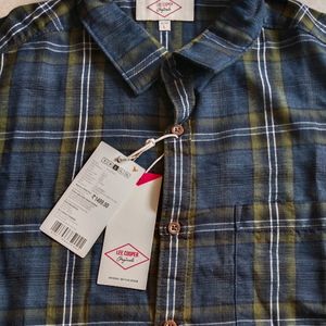 Dark Blue Checkered Shirt