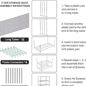 3 Layer Shoe 👟 Rack ,Shoe Stand