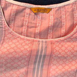 Aurelia Light Pink Office Wear Kurta