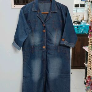 Denim Shirt Dress