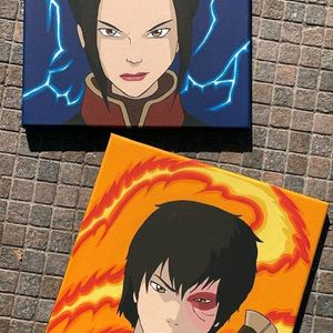 Anime Canvas Painting