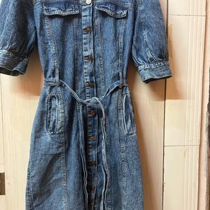 Denim Shirt Dress