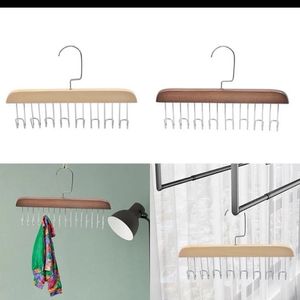 8 Hook Wooden Hanger