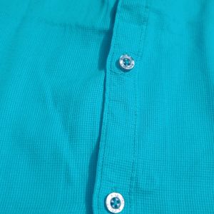 Cyan Shirt For Men