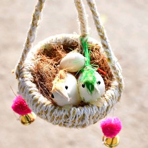 Handmade Artificial Jute Birds Nest