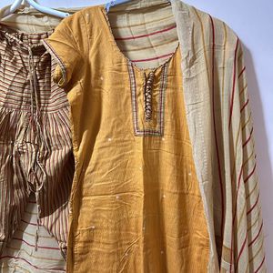 Cotton Kurtha Set