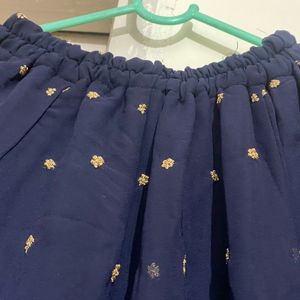 Blue Ethics Skirt