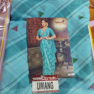 Sarees With Unstitched Blouse