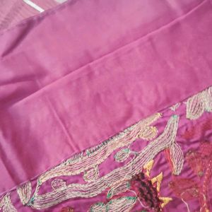 Embroidered Saree