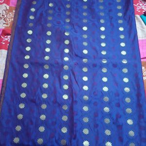 Navy Blue Saree