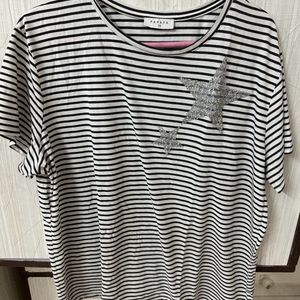 Tshirt With Stripes.