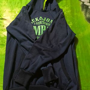 Hoodie For Women Navy Blue Color
